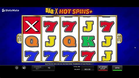 Bar X Hot Spins PokerStars